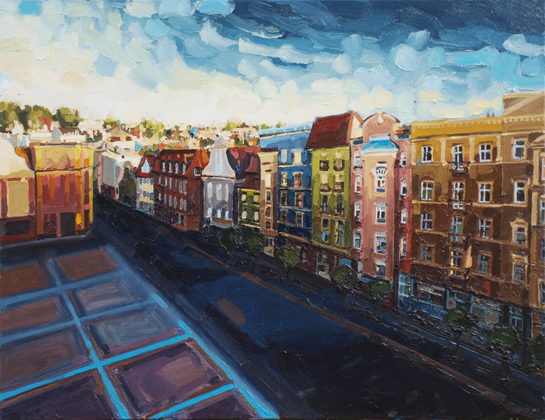 Kamienice na chojnickim rynku