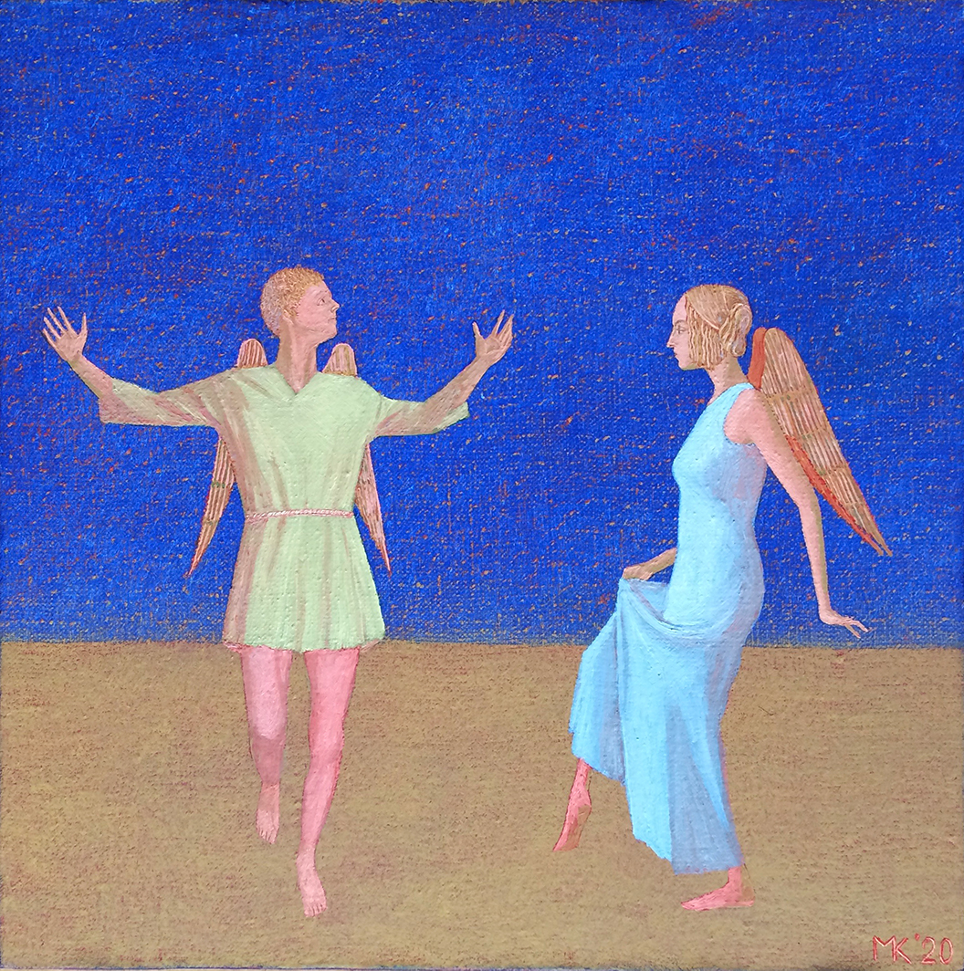 Dwa Anioły tańczące