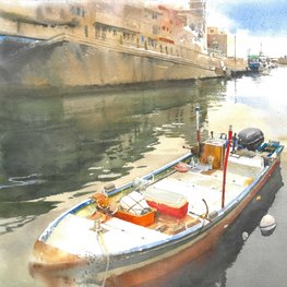 Fishing boat in Taiwan