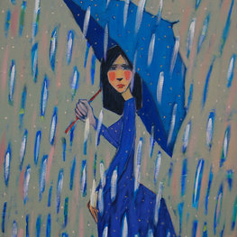 Dziewczyna i deszcz 3