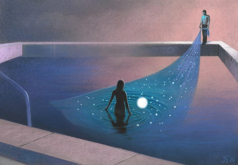 Poławiacz pereł /  Pearl diver