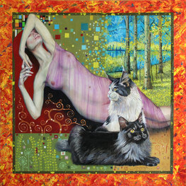 Senność a la Klimt