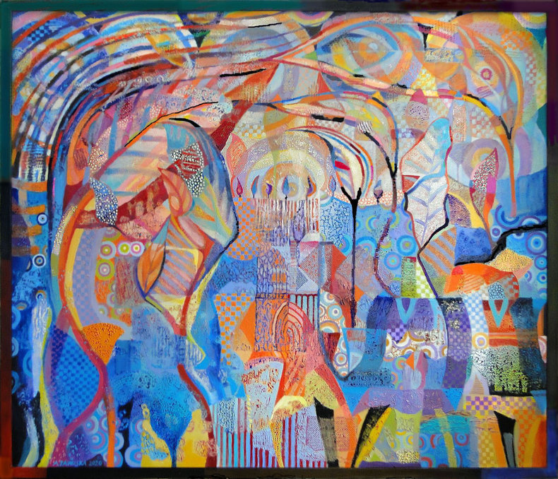 Roztańczone liście w jesiennej szacie