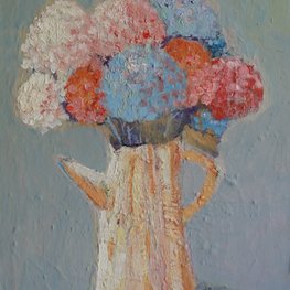 Hortensje w czajniczku 