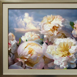 Peonie szaro-błękitne