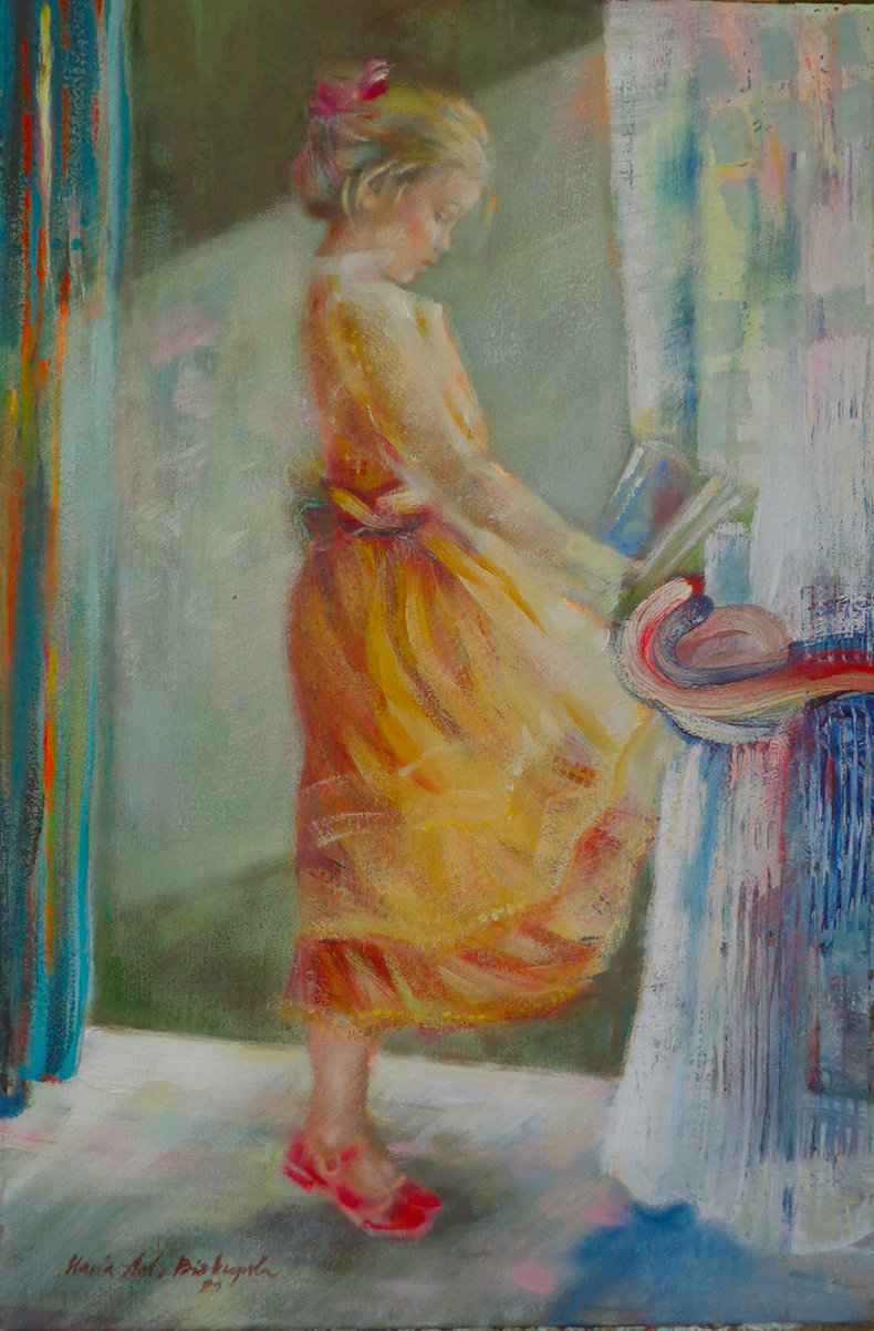 Dziewczynka z książką