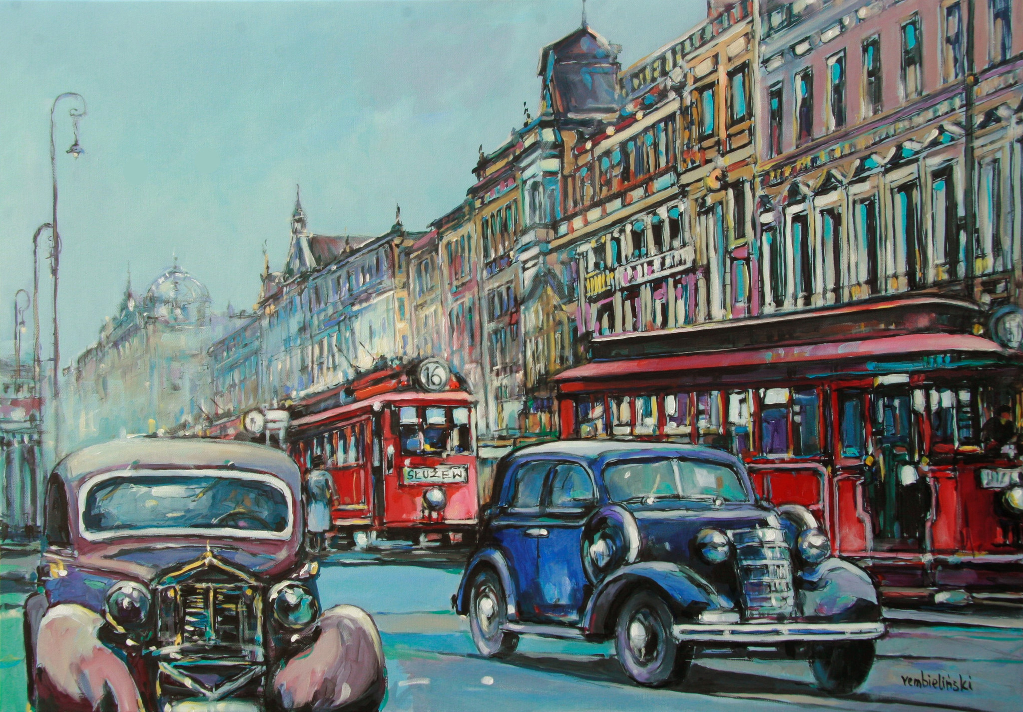 Warszawa ulica Marszałkowska