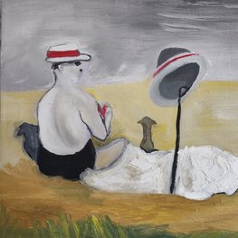 Wakacje, czyli Pan nadwiślański + pies Serotonina