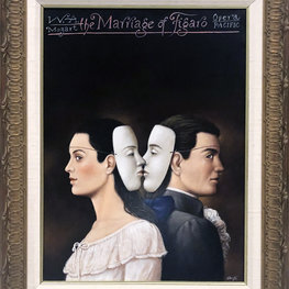 Marriage of Figaro / akryl i olej na płótnie