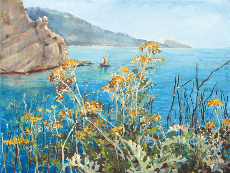 Jałta, Morze Czarne z cyklu Przez kwiatki