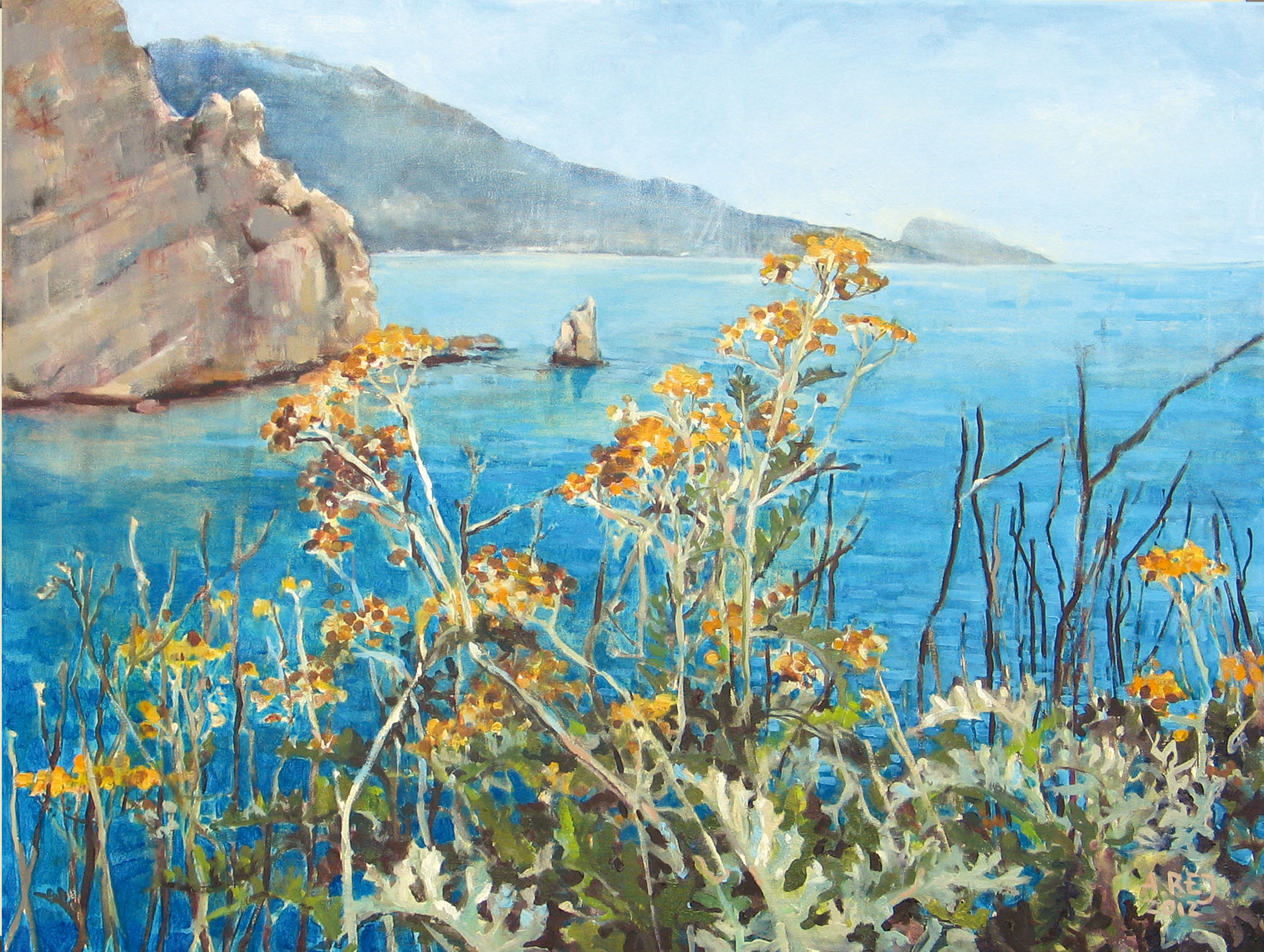 Jałta, Morze Czarne z cyklu Przez kwiatki