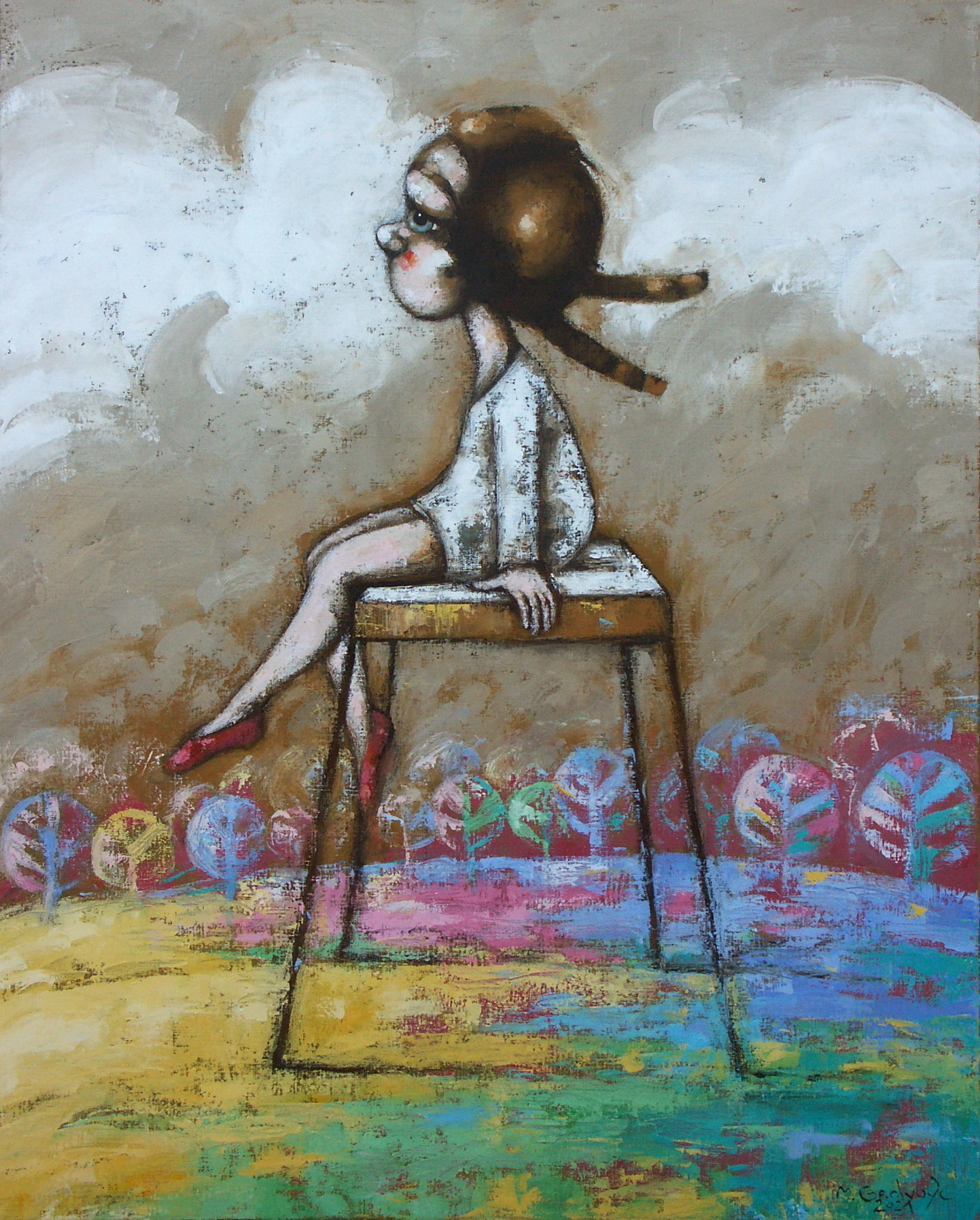 Z głową w chmurach