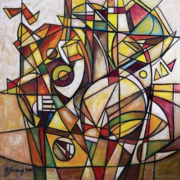 Kompozycja geometryczna - 020