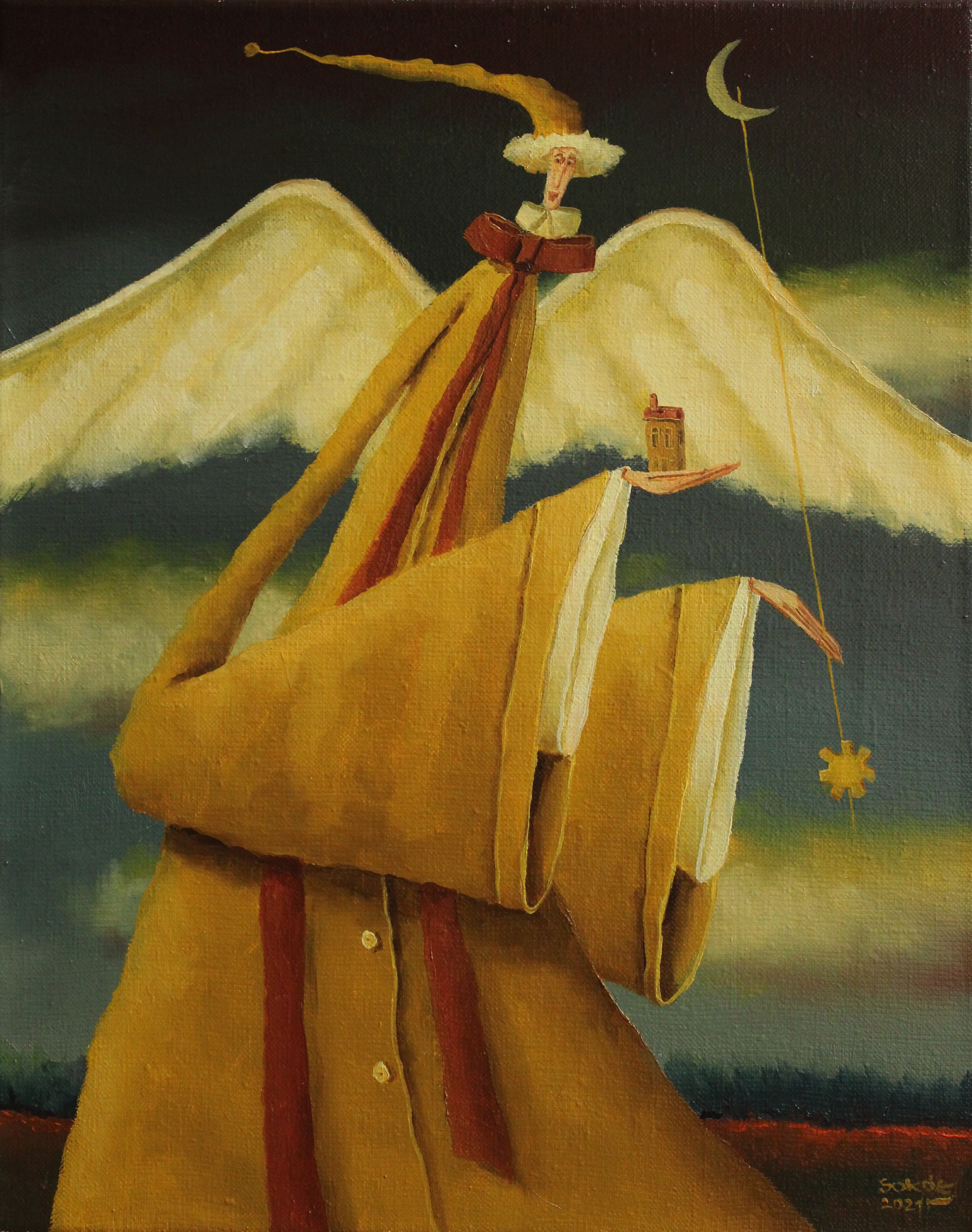 Anioł na pogodny dzień i spokojną noc