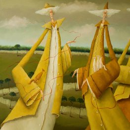 Wełniany kłębuszek