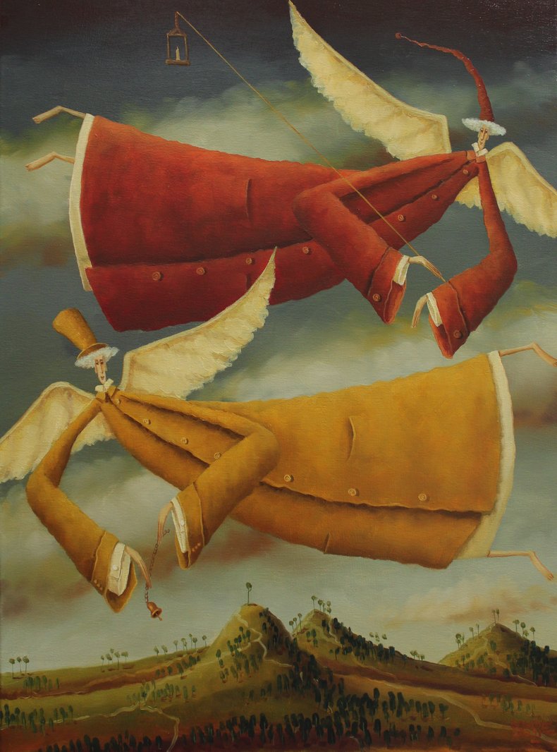 Anioły na spokojną noc i pogodny dzień