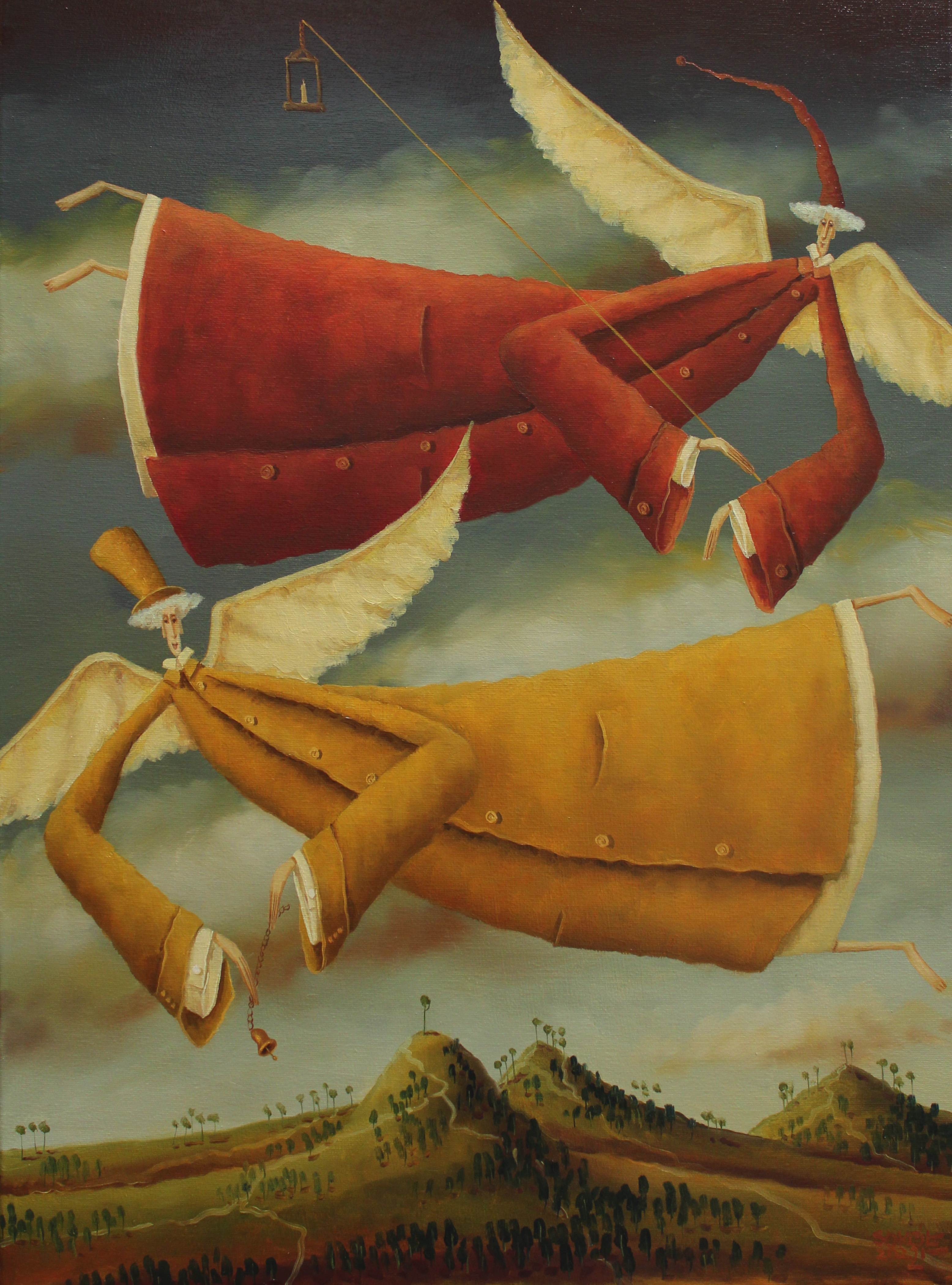 Anioły na spokojną noc i pogodny dzień