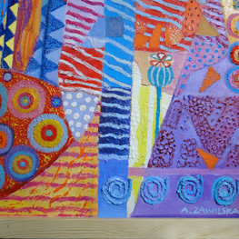 Kompozycja z makówkami