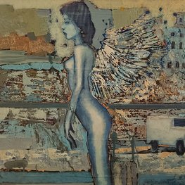 Anioł w błękitach