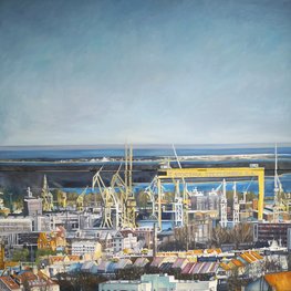 Szczecin - widok na stocznię