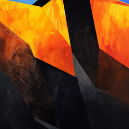 Góra - zachód słońca