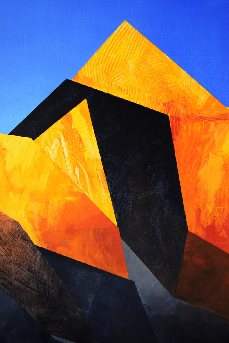 Góra - zachód słońca