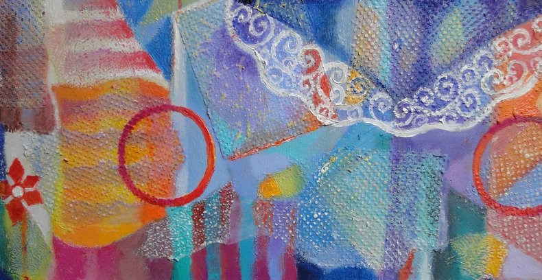 Kompozycja z kwiatuszkami