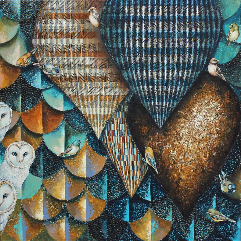 Płomykówki i małe ptaszki