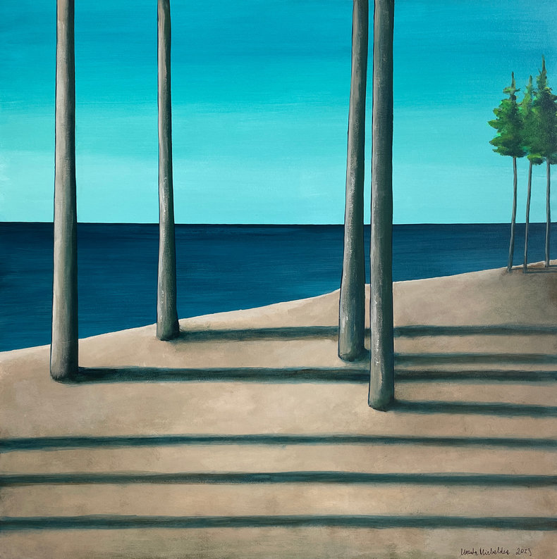 Niebieskie miejsce. Dębina