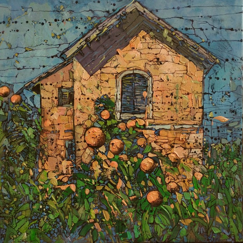 Pomarańcze - na małej stacyjce 