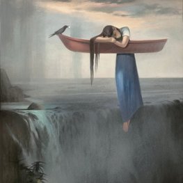 Nostalgia - akryl na płótnie