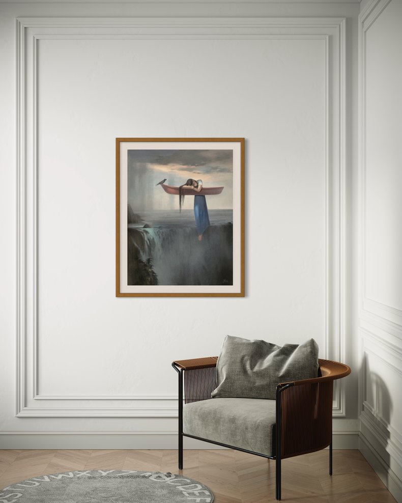 Nostalgia - akryl na płótnie