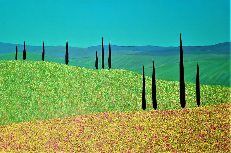 Primavera in Val d'Orcia