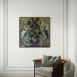 Biała czapla, czarna czapla