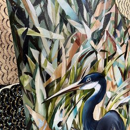 Biała czapla, czarna czapla