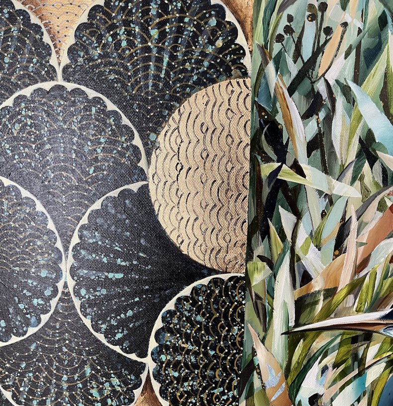 Biała czapla, czarna czapla