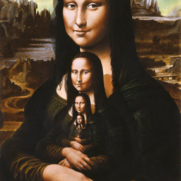 Mona Lisa - Inkografia