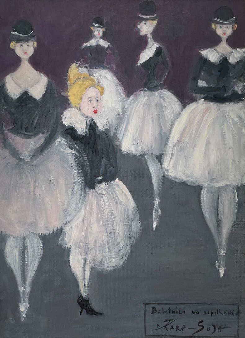 Baletnica na szpilkach