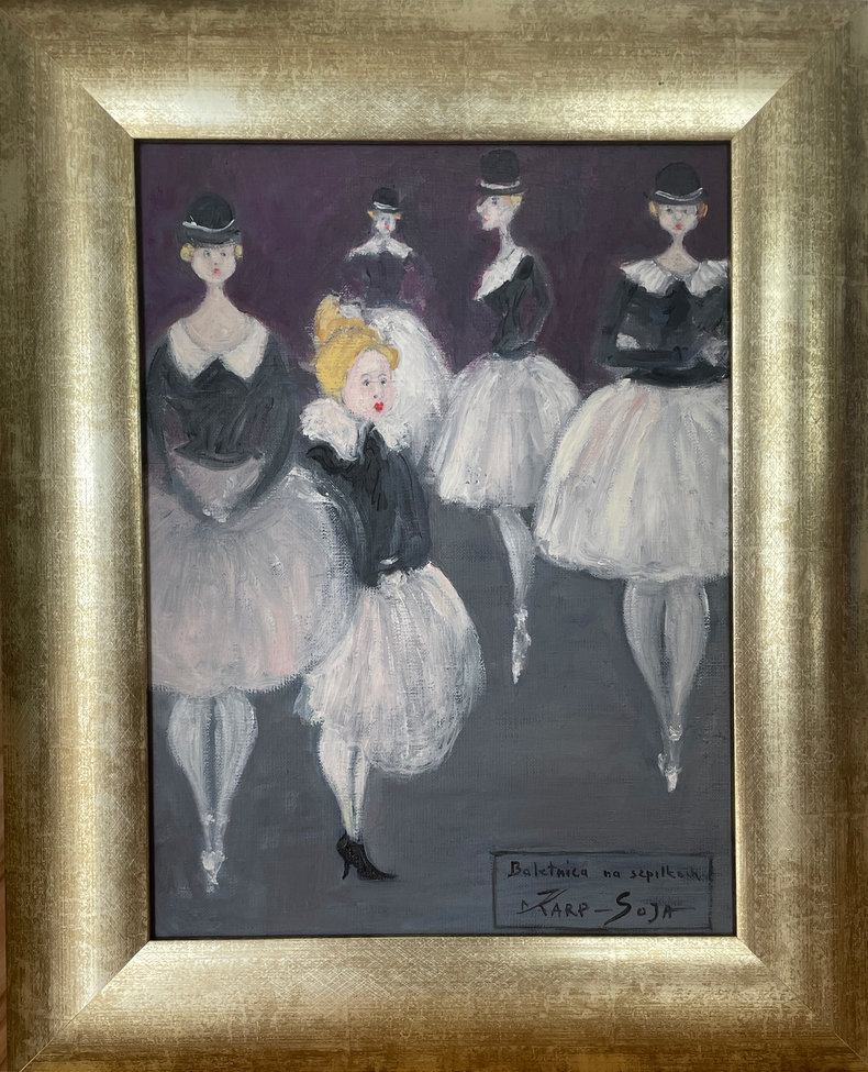 Baletnica na szpilkach