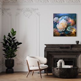 Peonia i kryształowa kula