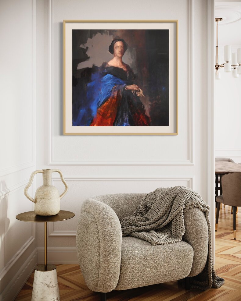 Z cyklu Transmisje (after Federico de Madrazo)