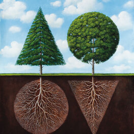 Płytka analogia - Inkografia format M