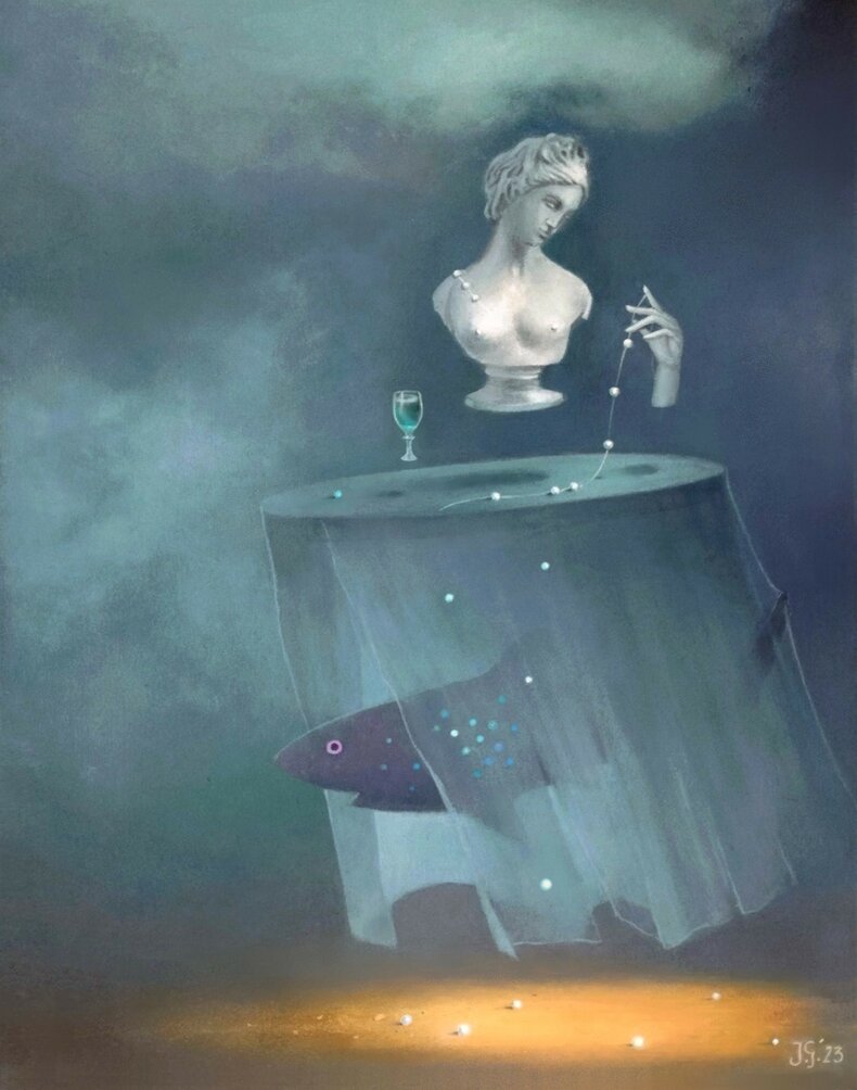 Martwa natura - akryl na płótnie