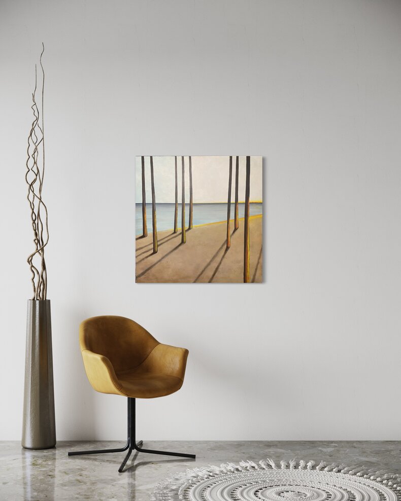 Dębina, widok z klifu