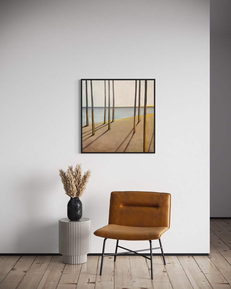 Dębina, widok z klifu