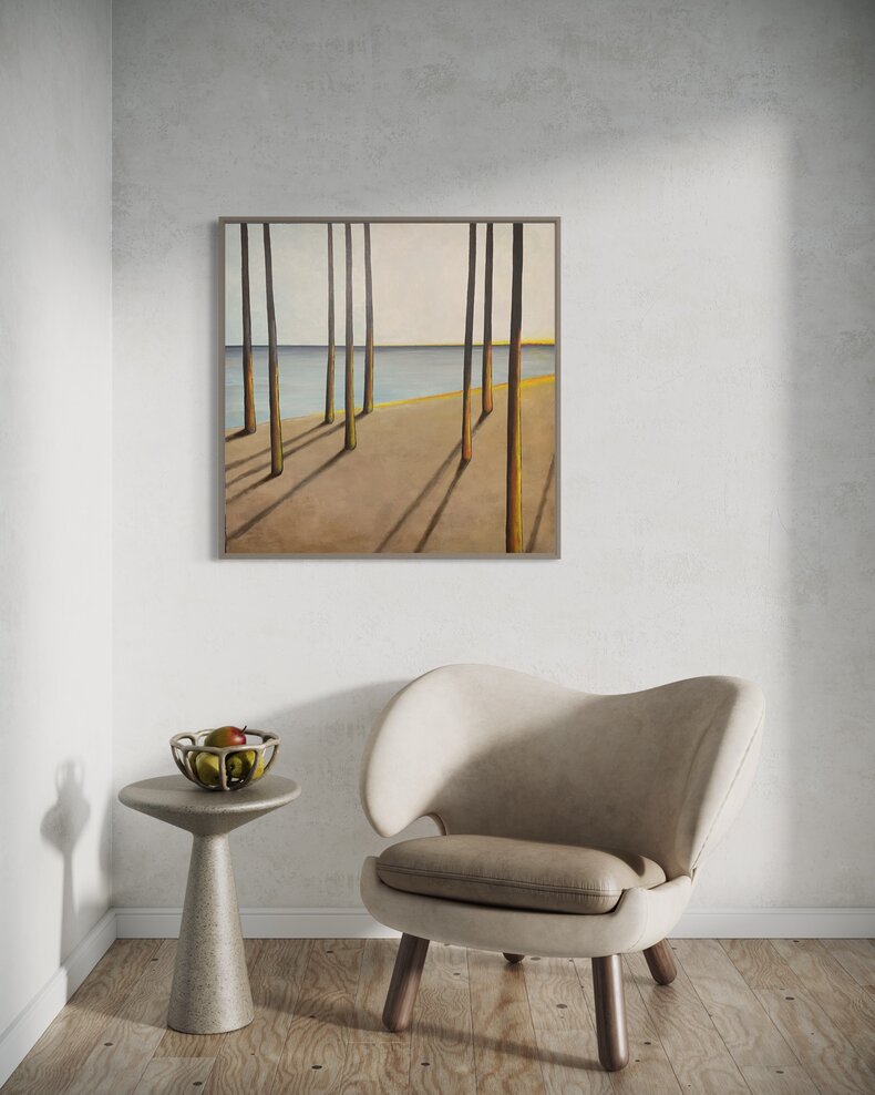 Dębina, widok z klifu