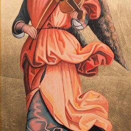 Anioł ze skrzypcami w/g Franza Ittenbacha