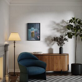 In Atelier - akryl na płótnie