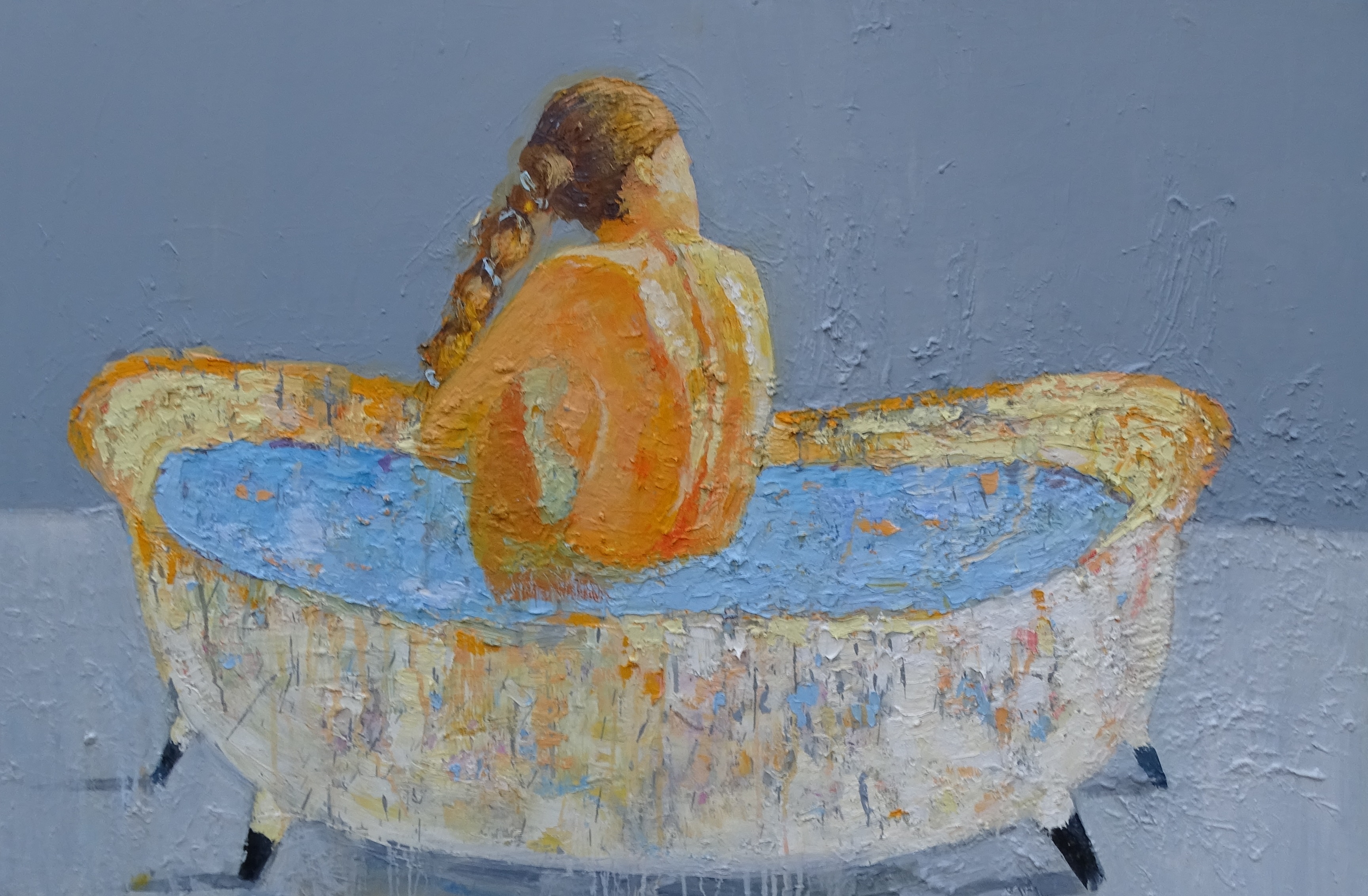 Dziewczyna w kąpieli