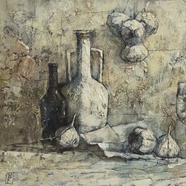 Still life with an angel 